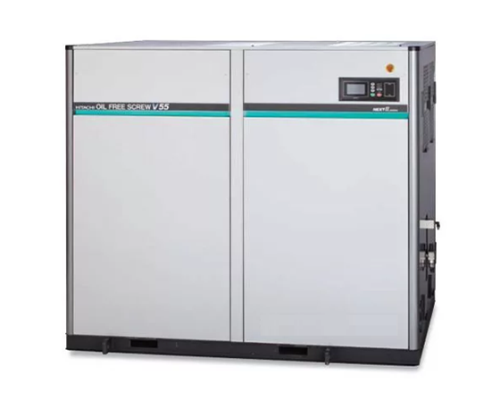 Máy nén khí trục vít không dầu Hitachi 22 – 120KW